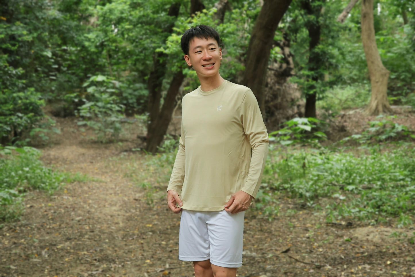 Koup 中性版長袖肉桂衣